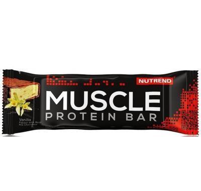 MUSCLE PROTEIN BAR, 55 g, vanilka