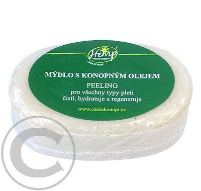 Mýdlo s konopným olejem Peeling 100g