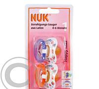 NUK-Dudlík uklid.Happy kids(0-6)latex 2ks N725381