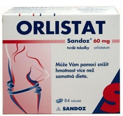 ORLISTAT SANDOZ 60 MG Tobolky 84X60MG I