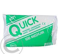 Rukavice ochranné Quick M/100 ks č. 4371