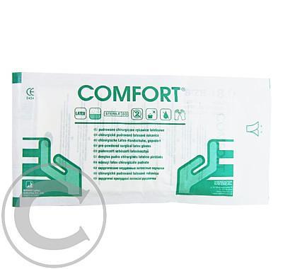 Rukavice operační sterilní COMFORT - pudr vel. 8