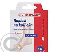 SPOFAPLAST 180 NÁPLAST NA KUŘÍ OKA  1X(6K 6K) Náplast