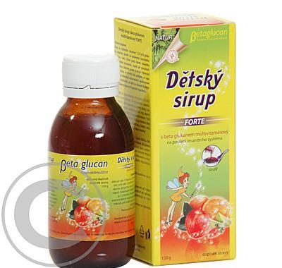 TOPVET dětský sirup s beta glukanem FORTE 130g