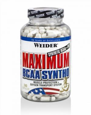 Maximum BCAA Syntho, Weider, 240 kapslí