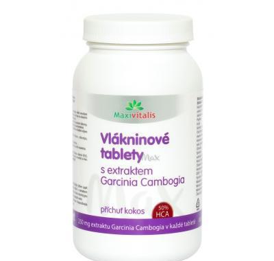 Vlákninové tablety MAX s Garcinia Cambogia 200 tablet